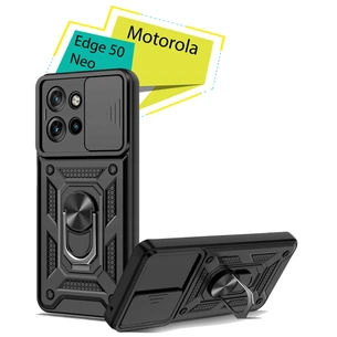Чохол до мобільного телефона BeCover Military Motorola Edge 50 Neo Black (713051) зображення 1