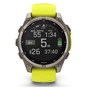 Смарт-годинник Garmin fenix 8 47mm,Saph Solar, BareTi/Graphite,AmpYe/GrphBnd (010-02906-21) - зменшене зображення 8