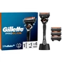 Бритва Gillette Fusion ProGlide з 4 змінними картриджами + Підставка (8700216357227) - зменшене зображення 1