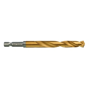 Свердло Milwaukee по металу RedHEX HSS-G TiN, 10 мм (5шт) (4932478184) зображення 1