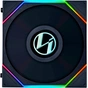 Кулер до корпусу Lian Li Reverse TL LCD 120-3, Black (G99.12RTLLCD3B.00) - зменшене зображення 4