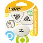 Гумка Bic Mini fun, 3 шт в блістері (bc927870) - уменьшенное изображение 1