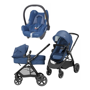 Коляска Maxi-Cosi 3 в 1 ZELIA2 CabrioFix Essential Blue (ZeliaCabrioFix-EssBlue) зображення 1