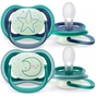 Пустушка Philips AVENT Ultra Air Нічна 6-18 міс 2 шт (SCF376/13) - зменшене зображення 2