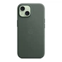 Чохол до мобільного телефона Apple iPhone 15 FineWoven Case with MagSafe Evergreen (MT3J3ZM/A) - зменшене зображення 4