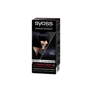 Фарба для волосся Syoss 1-4 Синьо-чорний 115 мл (9000100633000) зображення 1