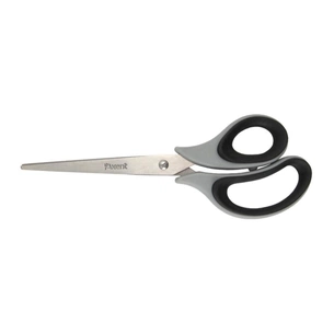 Ножиці Axent Duoton Soft, 21см, gray-black (6102-01-А) зображення 1