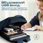 Рюкзак для ноутбука Promate 15.6" EcoPack-BP Blue (ecopack-bp.blue) - зменшене зображення 4