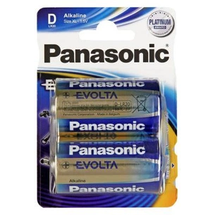 Батарейка Panasonic D LR20 Evolta * 2 (LR20EGE/2BP) зображення 1