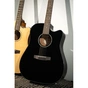 Гітара електроакустична Cort Earth 60CE Black Gloss - зменшене зображення 7