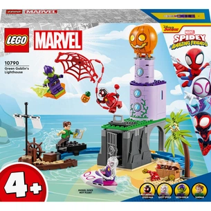 Конструктор LEGO Marvel Команда Павука на маяку Зеленого Гобліна 149 деталей (10790) зображення 1