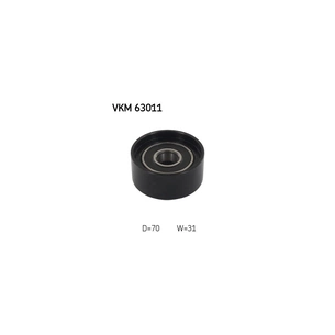 Ролик натягувача ременя SKF VKM 63011 зображення 1
