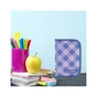 Пенал Kite Purple Chequer з наповненням (K24-622H-3) - зменшене зображення 7