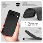 Чохол до мобільного телефона Armorstandart Matte Slim Fit Google Pixel 8 Camera cover Black (ARM77460) - зменшене зображення 3