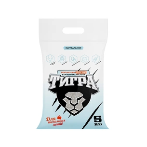 Наповнювач для туалету Тигра бентонітовий 5 кг (дрібна гранула 0.1-1 мм) (5204) зображення 1