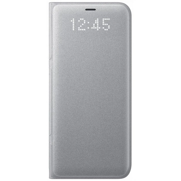 Чехол-книжка Samsung LED View Cover для Samsung Galaxy S8+ G955 Silver (EF-NG955PSEGRU) - изображение 3