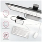 Концентратор AXAGON USB-C 6-in-1 to 4xUSB-A 5Gbps + 1xUSB-C PD100W + HDMI 4K30Hz 0.2m aluminum (HMC-6H4A) - зменшене зображення 5