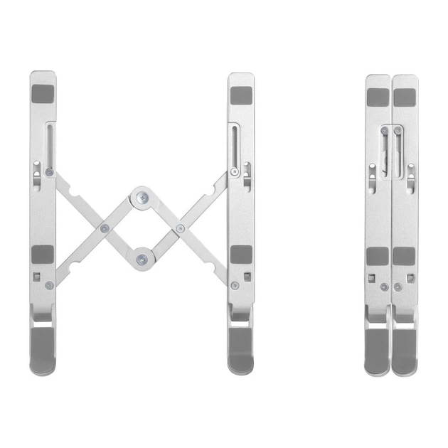 Підставка до ноутбука HiSmart LPS03-3, алюміній (HS082826) - picture 5