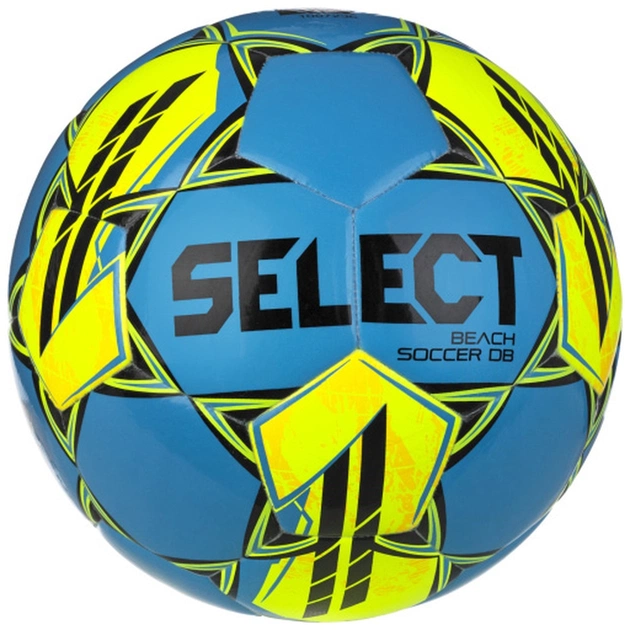 Мяч футбольный Select для пляжного футболу Beach Soccer DB v23 Уні 5 Жовто-блакитний (5703543316137) - изображение 1