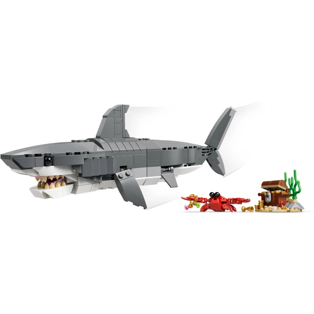 Конструктор LEGO Creator Люта акула зі скринею скарбів (31381) - зображення 5