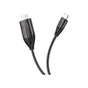 Кабель мультимедийный USB-C to HDMI M 2.0m 4K30Hz gray HOCO (6931474755025) - уменьшенное изображение 3