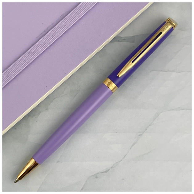 Ручка кулькова Waterman HEMISPHERE Colour Blocking Purple GT BP (22 580) - изображение 5