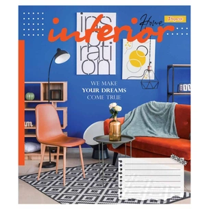 Зошит 1 вересня А5 Interior 60 аркушів, лінія (766477) зображення 1