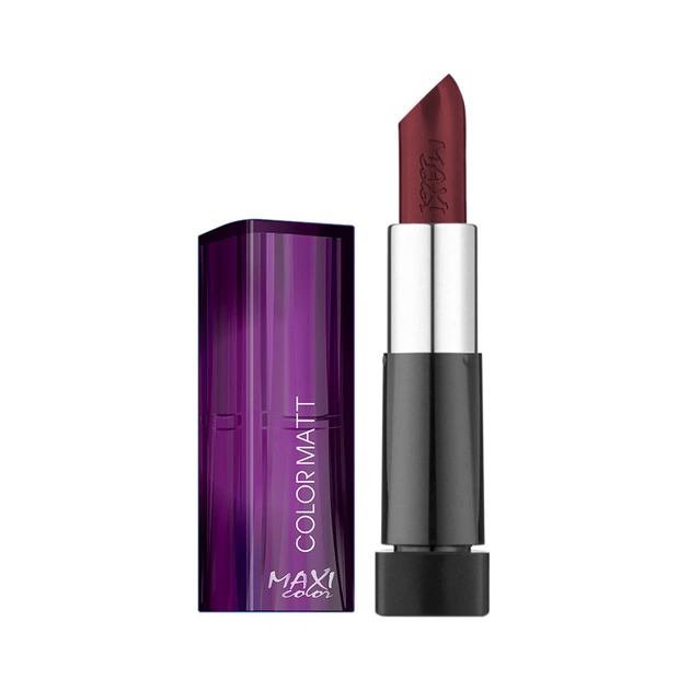 Помада для губ Maxi Color Color Matt 08 - Марсала (4823097100080) - зображення 1