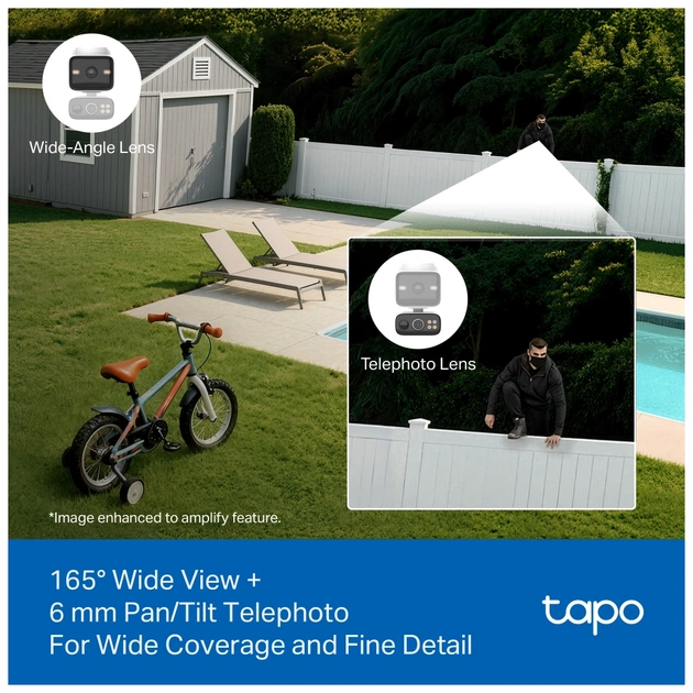 Камера відеоспостереження TP-Link TAPO-C645D-KIT - зображення 6
