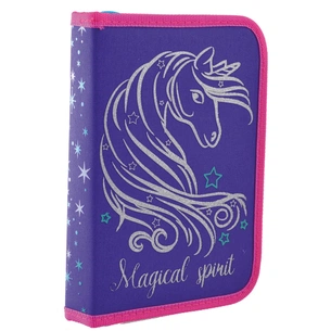Пенал Yes Unicorn твердий одинарний з клапаном (532160) зображення 1