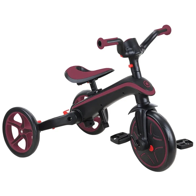 Дитячий велосипед Globber Explorer trike Foldable 4 в 1, бордовий (732-202-2) - picture 7