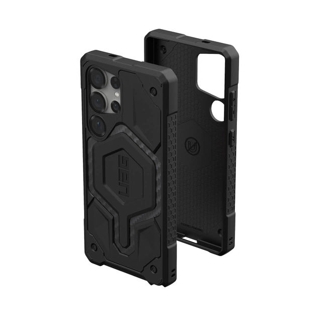 Чохол до мобільного телефона UAG Samsung Galaxy S25 Ultra Monarch Carbon Fiber (214464114242) - изображение 1