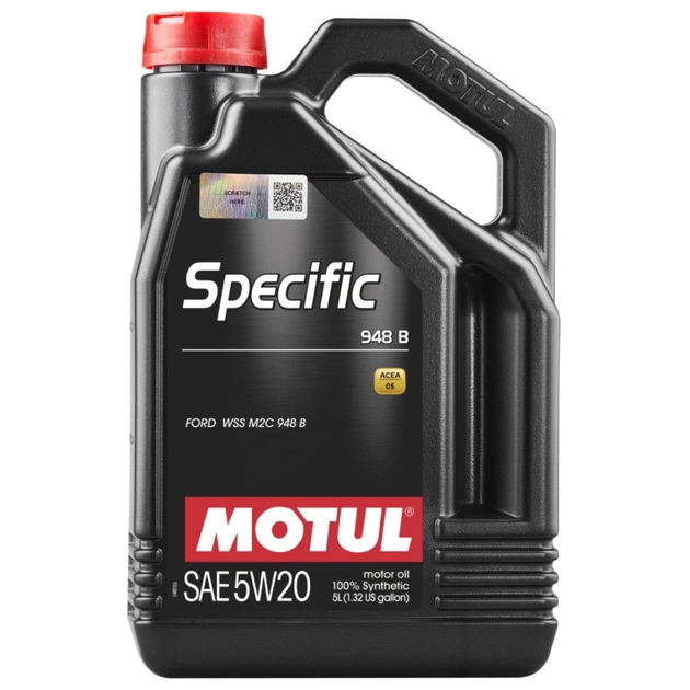 Моторна олива MOTUL Specific 948 B SAE 5W-20, 5л - изображение 1