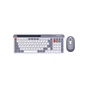 Комплект Maxxter KMS-WCM-03G-UA Wireless Gray/White (KMS-WCM-03G-UA) - уменьшенное изображение 1