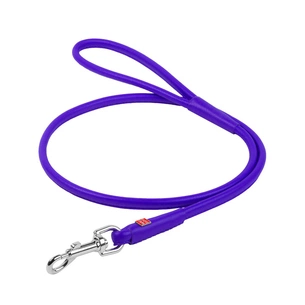Повідець для собак WAUDOG Glamour круглий XS d 4 мм Д 122 см фіолетовий (33889) зображення 1