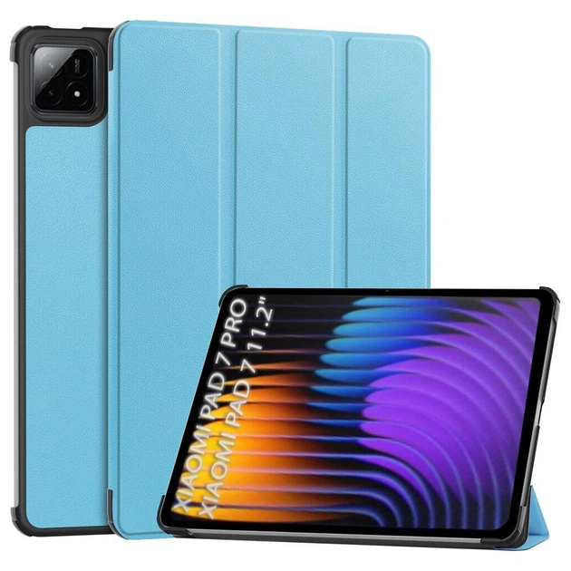 Чохол до планшета BeCover Smart Case Xiaomi Pad 7 / 7 Pro 11.2" Blue (712798) - зображення 1