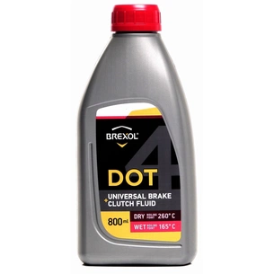 Тормозная жидкость BREXOL DOT4 800g (BRX-DOT-4 0.8) изображение 1