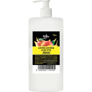 Антисептик для рук Mayur Манго з дозатором 1 л (2200200110228) зображення 1
