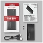 Кишеня зовнішня AXAGON USB-C 3.2 Gen 2 metal box for M.2 SATA SSD RAW (EEM2-SBC) - зменшене зображення 4