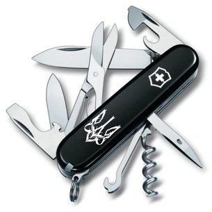 Ніж Victorinox Climber Ukraine Тризуб готичний (1.3703.3_T0630u) зображення 1