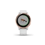 Смарт-годинник Garmin vivoactive 4S, White with Rose-gold Hardware (010-02172-23) - зменшене зображення 8