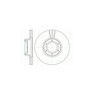 Гальмівний диск REMSA 6567.10 зображення 1