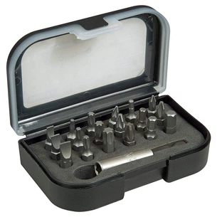 Набор бит Stanley "Expert", Ph1, Ph2, Pz1, Pz2, T10, T15, T20, L=25 мм, 19 шт, кейс (1-13-901) изображение 1