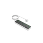 Мережевий фільтр живлення HOCO AC13A 5 роз, USB, USB-C, 17W, 1,5м, Black (HOCO AC13A/B) - зменшене зображення 1