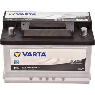 Акумулятор автомобільний Varta Black Dynamic 70Ah Ев (-/+) (640EN) (570144064) зображення 1