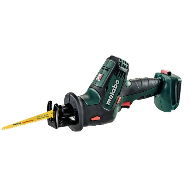 Шабельна пила Metabo SSE 18 LTX COMPACT 18V, хід 13мм, 1.4кг (без АКБ та ЗП) (602266890) - picture 2
