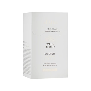 Маска для обличчя D'Alba Waterfull Sleeping Pack Зволожувальна нічна З екстрактом білого трюфеля 12 х 4 мл (8809782556970) зображення 1