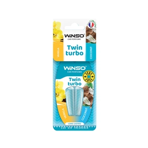 Ароматизатор для автомобіля WINSO Twin Turbo - Vanilla Coconut (538380) зображення 1