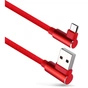 Дата кабель USB 2.0 AM to USB-C 1.0m 90° Extradigital (KBU1763) - зменшене зображення 6