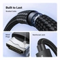 Кабель мультимедийный HDMI M to HDMI M 10.0m 8K60Hz 48Gbps braided Ugreen (95966) - уменьшенное изображение 6